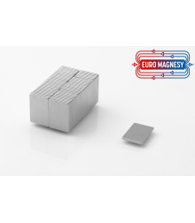 Neodymium block magnet  15x10x1 thick N38