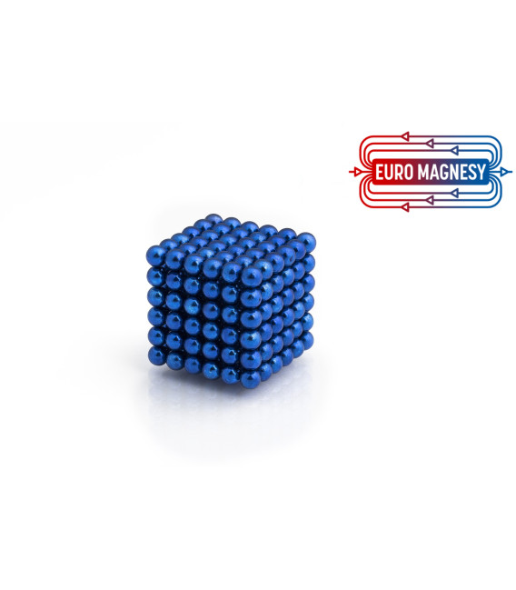Neocube kulki magnetyczne sr.5 mm N38 niebieska - Kuleczki magnetyczne