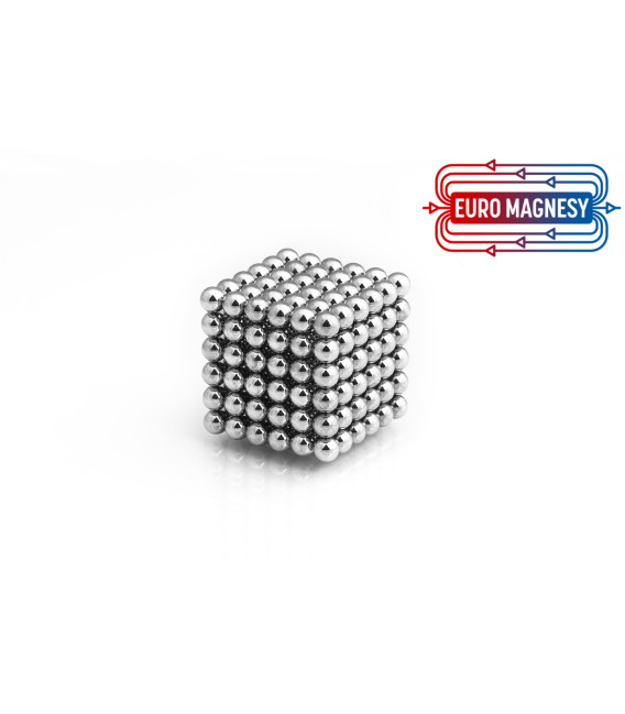 Neocube kulki magnetyczne  sr.5 mm N38 stalowe - Kuleczki magnetyczne