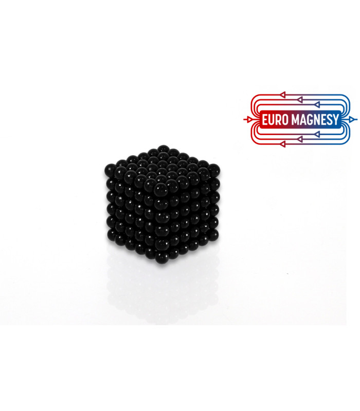 Neocube kulki magnetyczne sr.5 mm N38 grafitowe Kuleczki magnetyczne