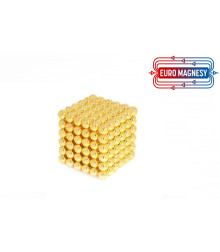 Neocube złote kulki magnetyczne 5 mm