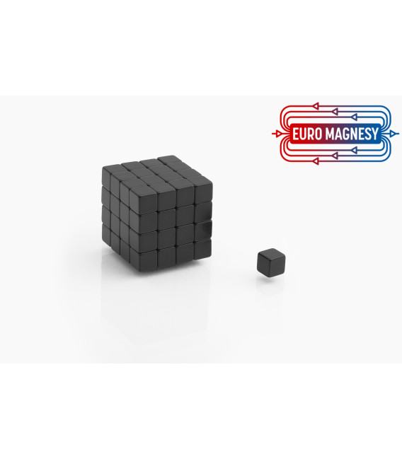 Neodymium block magnet 5x5x5 thick N38