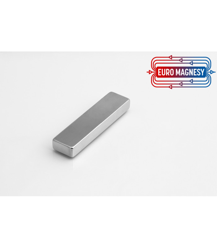 Neodymium block magnet  80x20x10 thick N38